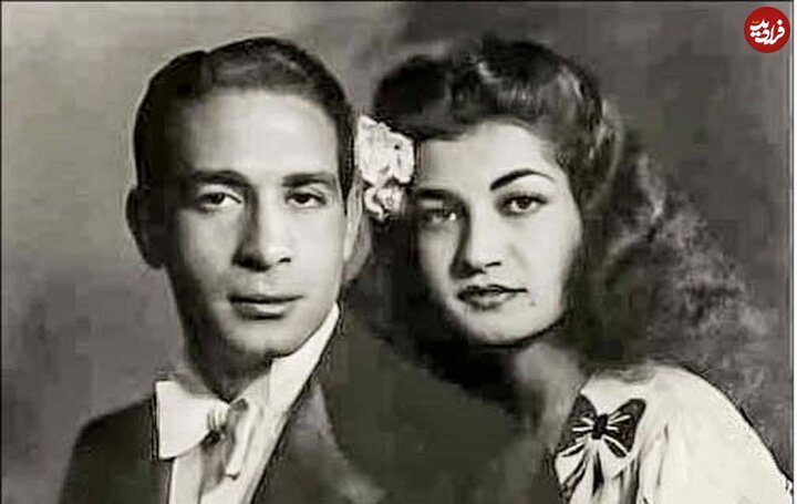 عکس کمتر دیده شده از عقدکنان اشرف پهلوی با همسر مصری اش
