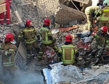 تخریب کامل یک خانه در قزوین درپی انفجار مواد محترقه