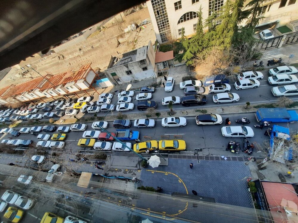 عکس | ترافیک وحشتناک تهران؛ خیابان‌های پایتخت به پارکینگ خودروها تبدیل شد!