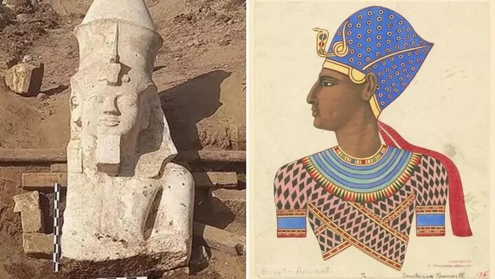 کشف شدن نیمه گمشده پادشاه مصری پس از ۱۰۰ + عکس