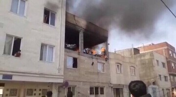 مصدومیت دو شهروند به دلیل انفجار یک خانه در بجنورد + فیلم