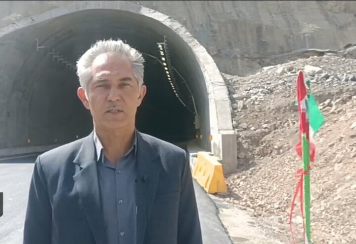 تونل اول راه کربلا در مسیر ایلام به مهران به طول ۸۴۴ متر / فیلم