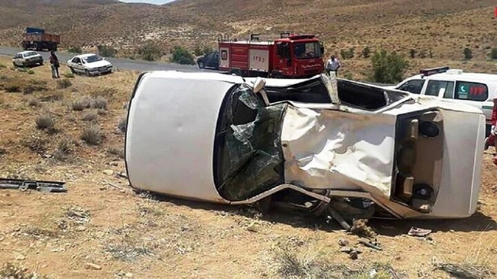 مصدومیت ۵ نفر درپی تصادف پرشیا و رانا در جاده ارومیه مهاباد + جزییات