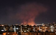 رژیم صهیونیستی مجددا به حومه دمشق حمله کرد