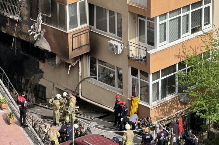 آتش‌سوزی هولناک در استانبول/ ۱۵ نفر فوت شدند