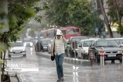 بارانی شدن هوای استان قزوین