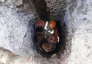سقوط مرگبار یک کارگر جوان  در عمق چاه