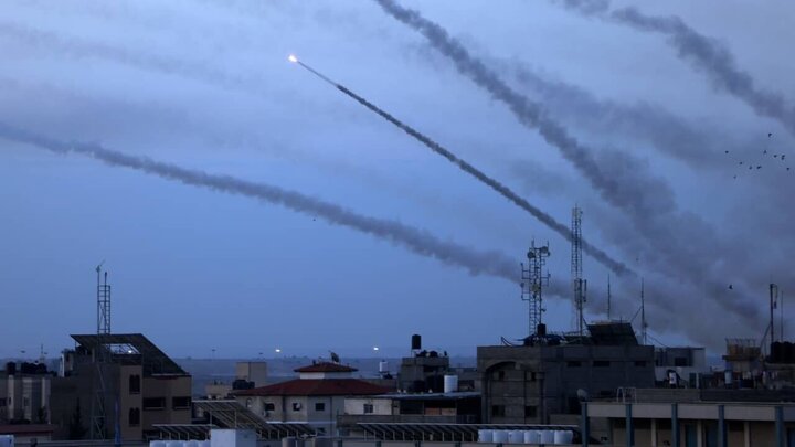 نخستین تصاویر از حمله موشکی جدید به اسرائیل + فیلم