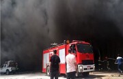 آتش گرفتن پاساژ زیتون شیراز + جزییات حادثه