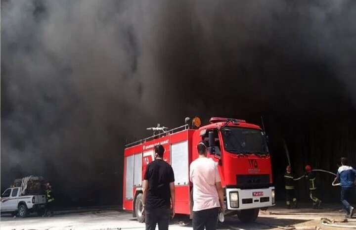 آتش گرفتن پاساژ زیتون شیراز + جزییات حادثه