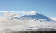 کوه اِرِبوس؛ آتشفشانی در قطب جنوب که طلا فوران می‌کند!