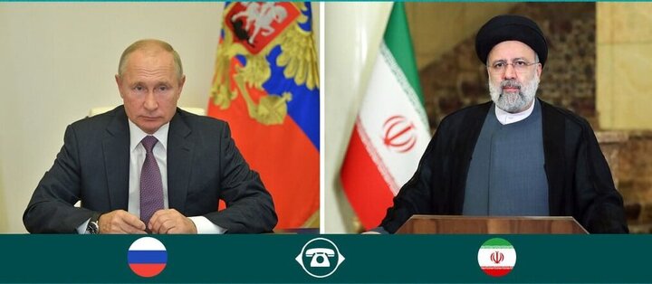 گفت‌وگوی پوتین و رئیسی درباره پاسخ ایران به اسرائیل