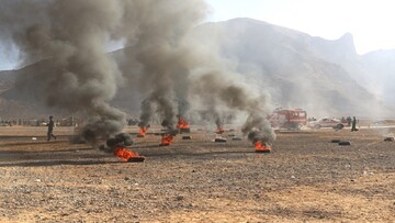 فعال شدن پدافند و شلیک ضد هوایی در کرمانشاه