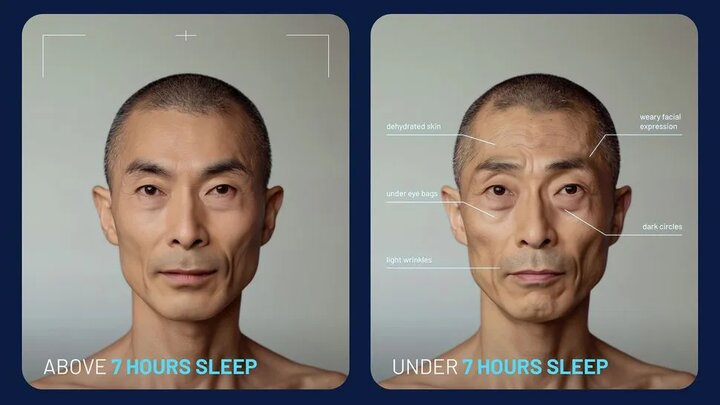 بلایی که کمبود خواب بر سر صورتتان می آورد