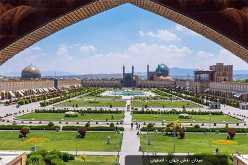 عکس زیرخاکی از میدان نقش جهان اصفهان که تا به حال ندیده اید!