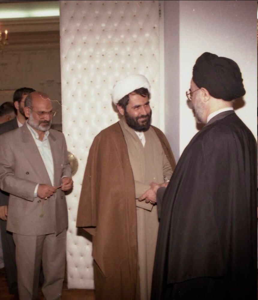 دیدار حسین طائب و محمد خاتمی در دهه 70 خورشید