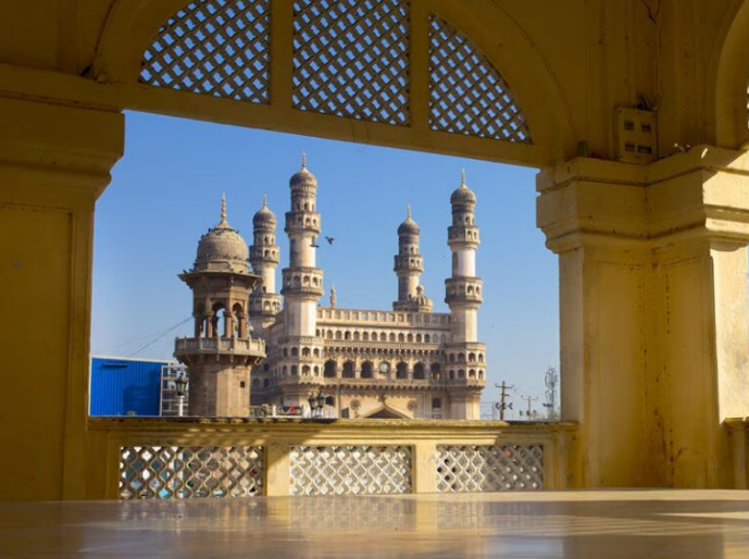 درخشان‌ترین مسجد تاج حیدرآباد هندوستان