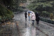 رعدوبرق و باران شدید در تهران + هشدار جدی به شهروندان