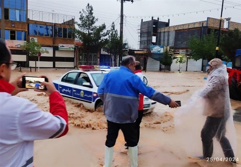 برخی از روستاهای شهرستان زیرکوه به علت سیلاب تخلیه شدند