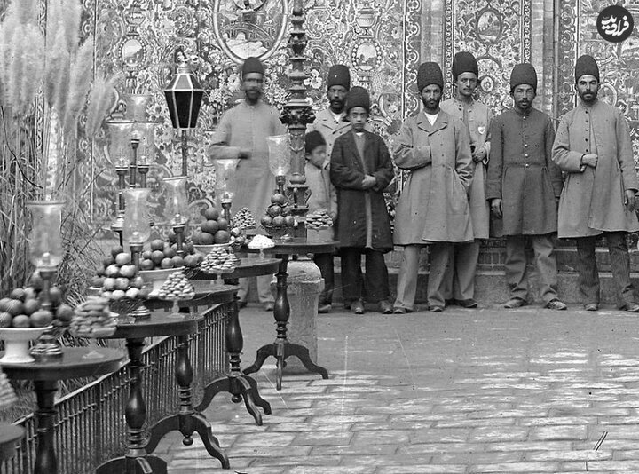 تصاویر زیر خاکی از مراسم عروسی لاکچری دختر ناصرالدین‌شاه مربوط به بیش از یک قرن پیش + عکس