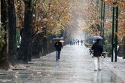 هوای ایران بارانی می‌شود