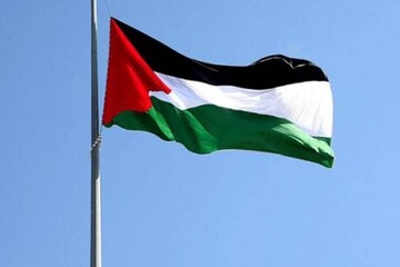 لحظه برافراشته شدن پرچم فلسطین دردانشگاه هاروارد آمریکا + فیلم