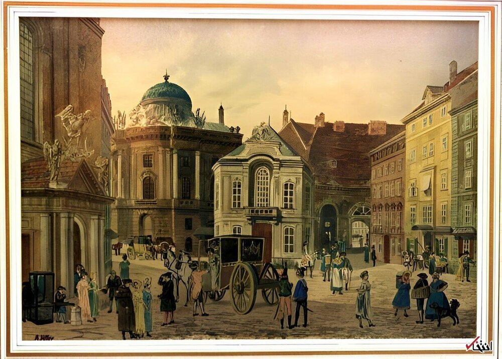 این نقاشی هیتلر در تهران نگهداری میشود!