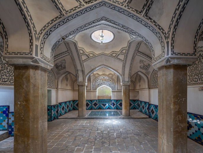 معماری حیرتانگیز باغ فین کاشان