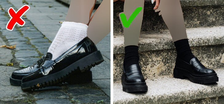 کفش های ورنی