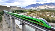 سرعت دیوانه‌وار قطارهای چین + فیلم