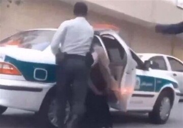 پلیس: ماموری که با یک زن برخورد غیرقانونی کرد بازداشت شد
