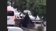چرا پلیس دختر تهرانی را با پتو پوشاند؟