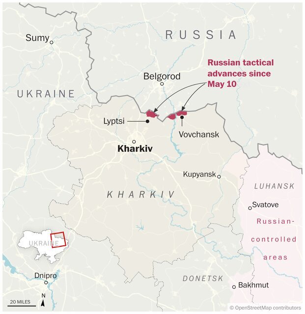 واشنگتن‌پست: حملات هوشمند روسیه به خارکیف، اوکراین را غافلگیر کرد
