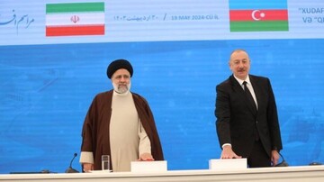 سد مرزی «قیز قلعه‌سی» با حضور رئیس‌جمهور کشورمان و رئیس‌جمهور آذربایجان افتتاح شد