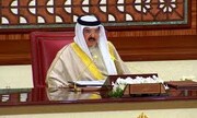 پیام تسلیت پادشاه بحرین برای شهادت رئیس‌جمهور