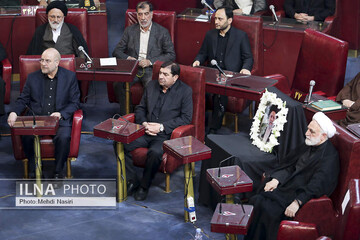 عکسی از صندلی خالی شهید آیت الله رئیسی در مجلس خبرگان