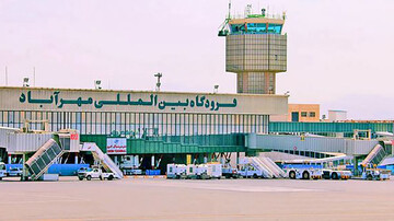 توقف ۵ ساعته پروازهای فرودگاه مهرآباد