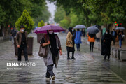 پر بارش شدن این ۱۴ استان کشور