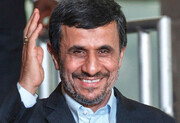 شوخی های احمدی نژاد با خبرنگاران در ستاد انتخابات + فیلم