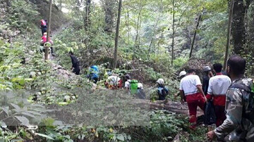 گم شدن یک گروه گردشگری ۱۶ نفره در جنگل مینودشت