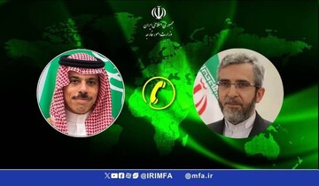 گفت وگوی تلفنی علی باقری با وزیر خارجه عربستان