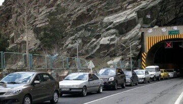 ترافیک سنگین درپی بازگشت مسافران از مازندران + فیلم