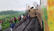۳۵ کشته و زخمی درپی تصادف مرگبار دو قطار / فیلم