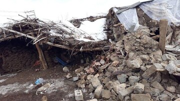 تصاویر از میزان خسارت زلزله ۵ ریشتری در کاشمر / فیلم