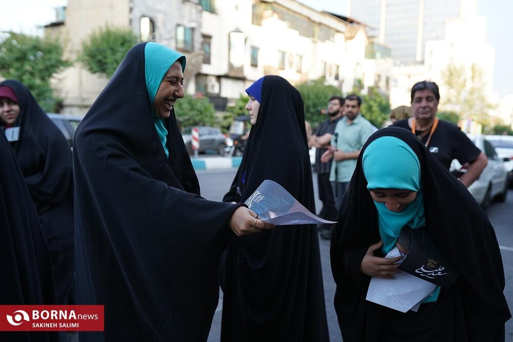 گردهمایی زنان محجبه حامی جلیلی + تصاویر