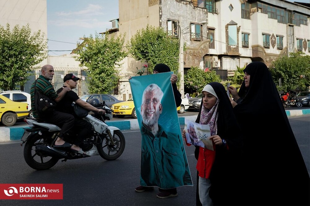 گردهمایی زنان محجبه حامی جلیلی + تصاویر