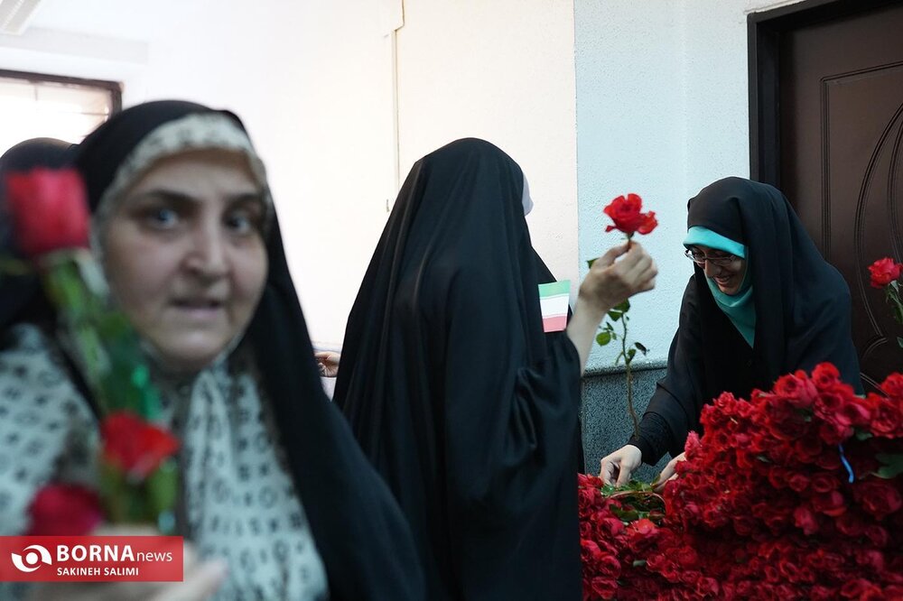 گردهمایی زنان محجبه حامی جلیلی + تصاویر