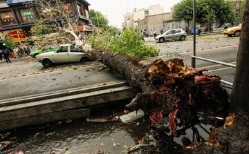 هشدار وقوع طوفان به شهروندان تهرانی