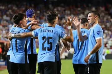 خلاصه دیدار اروگوئه ۴ (۲) - ۳ (۲) کانادا + برتری اروگوئه در ضربات پنالتی / فیلم
