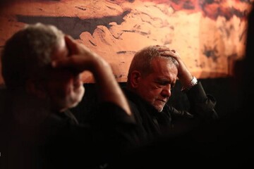 فیلم پربازدید از نوحه‌خوانی ترکی مسعود پزشکیان در تهران